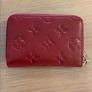 Fashion card holder zipper wallet